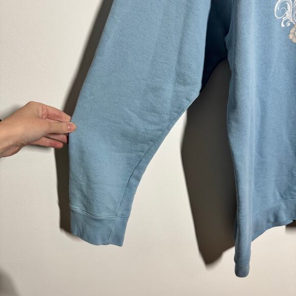 Spell And The Gypsy Cool Blue Baby Sloppy Joe Sweater Women Cornflower Blue XL - Picture 5 of 9